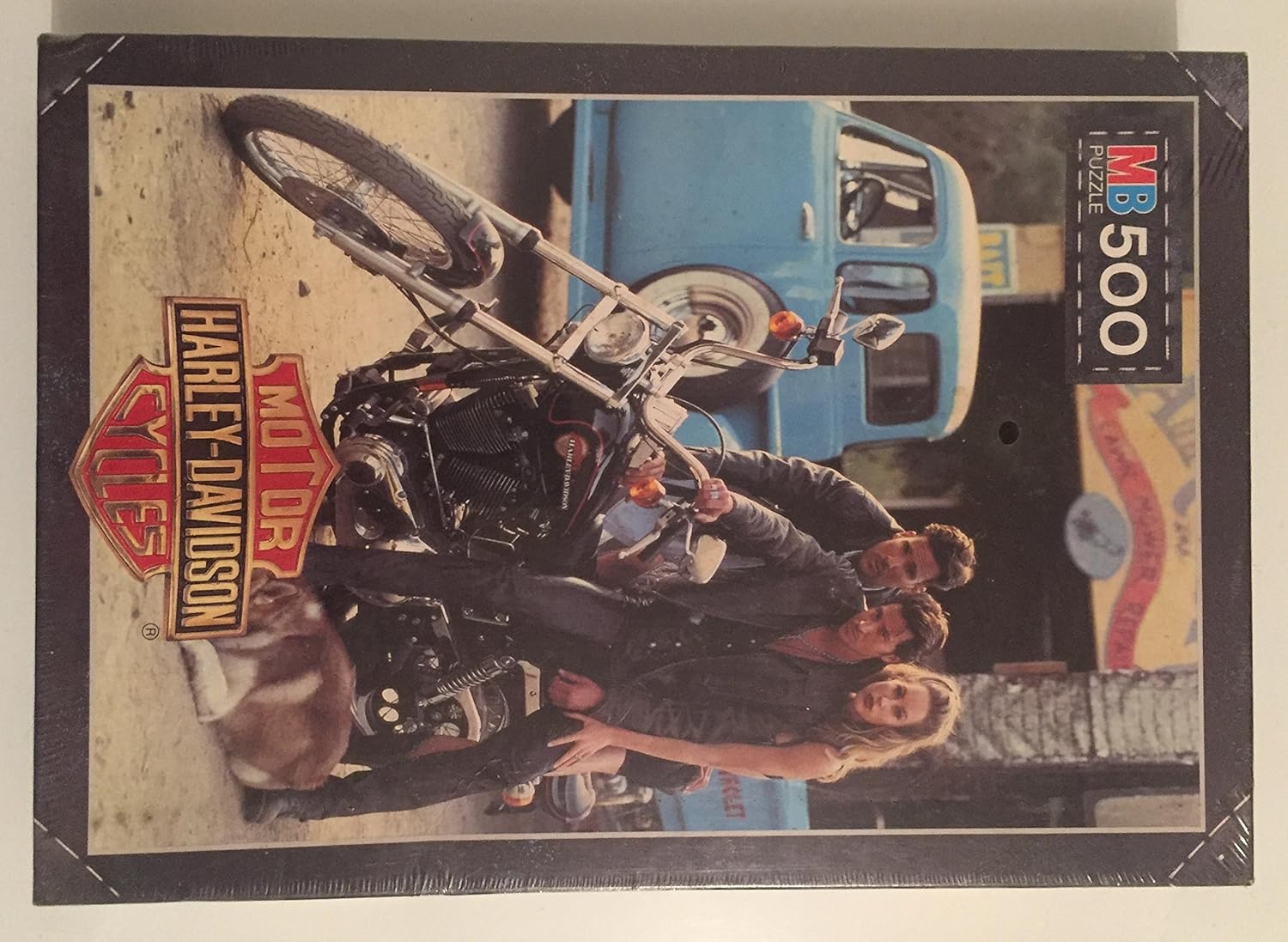 MB Puzzle 500 Piece Jigsaw Harley Davidson Motorcycles Amazon.co.uk