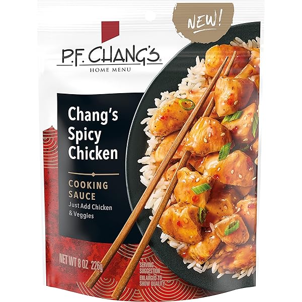 P.F. CHANG’S HOME MENU SPICY CHICKEN COOKING SAUCE...