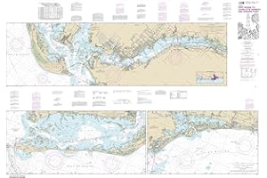 Paradise Cay Publications, Inc. NOAA Chart 11427: Intracoastal Waterway Fort Myers to Charlotte Harbor and Wiggins Pass, 41.5 X 59.4, Traditional Paper