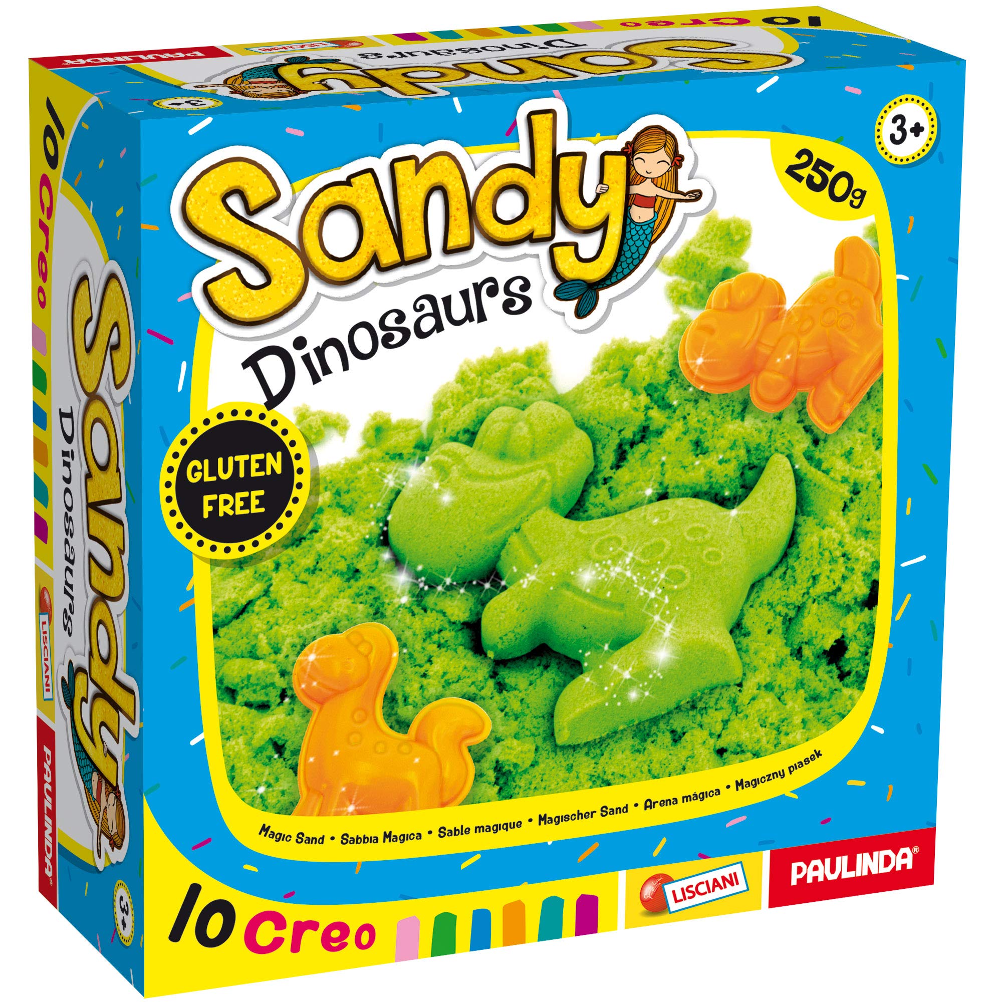 Lisciani 80816 Sandy Play Basic (250G) Con Formine