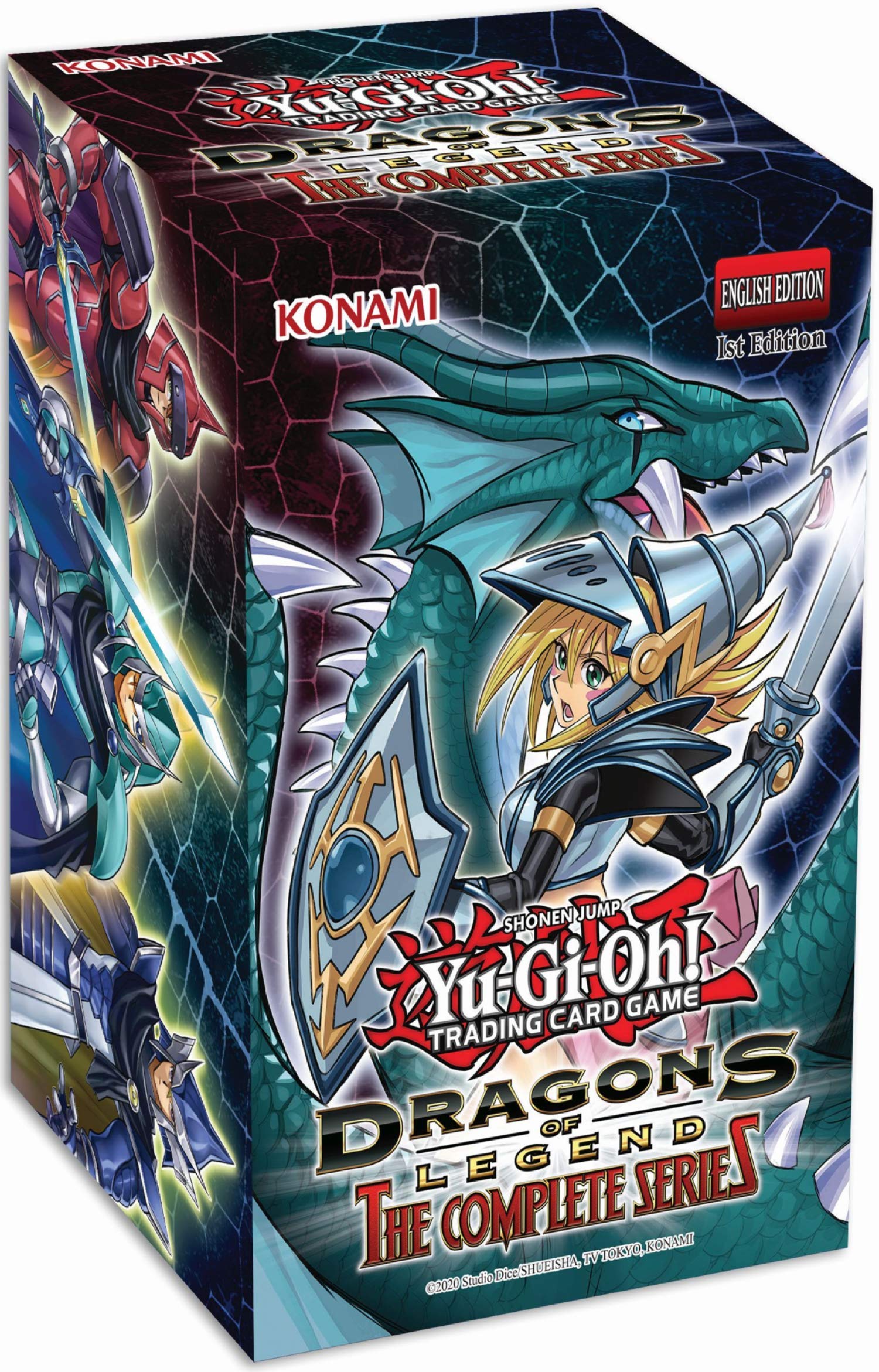 YU-GI-OH! Trading Cards Dragon of Legend Complete Series Deck