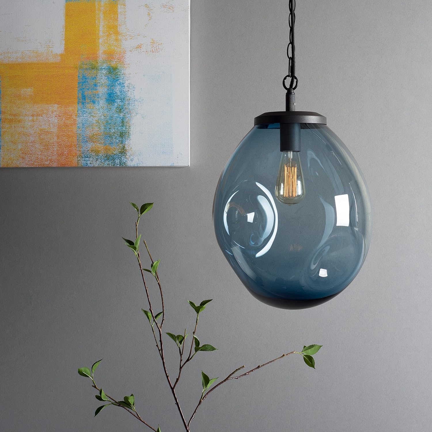 Buy Casamotion Pendant Lighting Handblown Glass Drop Ceiling