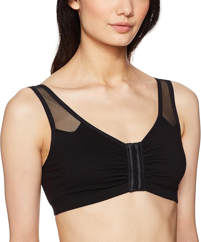 fruit of the loom front close racerback bra