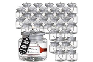 Candle Charisma Disposable Liquid Candles - Oil Tea Lights with Extended 8 Hour Burn Time - Dripless Liquid Candle, Smokeless