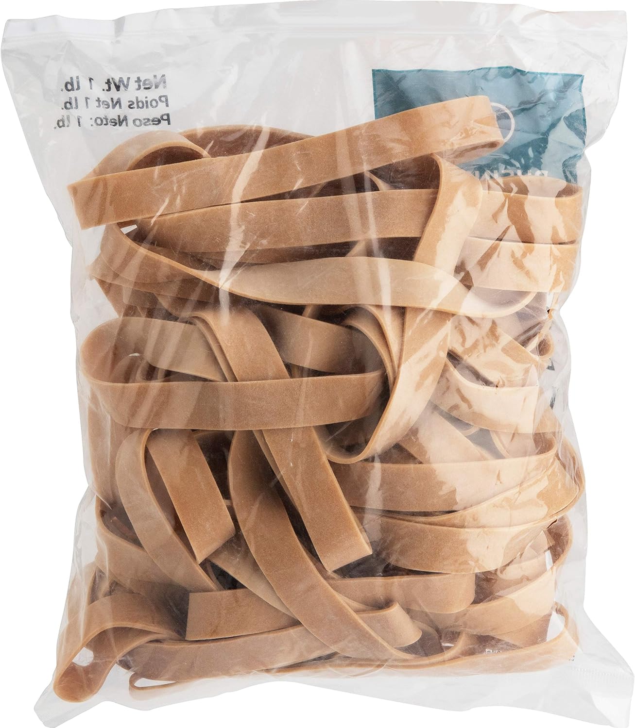 Business Source Size 107 Rubber Bands - 1 lb. Bag (15727), 40 Count : Office Products
