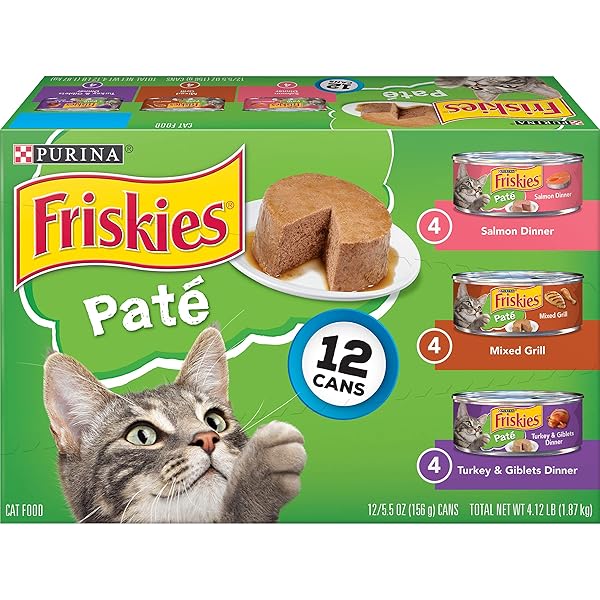 PURINA FRISKIES WET CAT FOOD PATE VARIETY PACK...