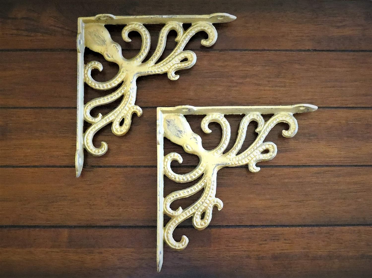 Shelf Brackets/Nautical Design/Antique Gold or Pick Your