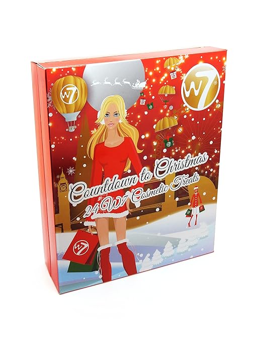 W7 Adventskalender Countdown to Christmas, 1er Pack (1x 24 Stück)