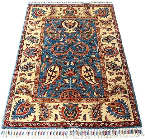 Amazon トルコ絨毯 スザンニのアンティークデザイン ウール100 手織り 工芸品カーペット ラグ カーペット オンライン通販