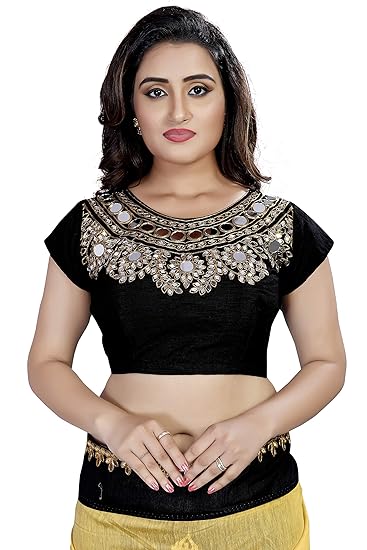 Women's Banglori Silk Readymade Free Size Blouse For Women