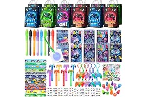 146pcs Video Game Party Favors Bags Fillers Includes Gaming Temporary Tattoos Stickers Bracelets Bubble Wand etc Video Game P