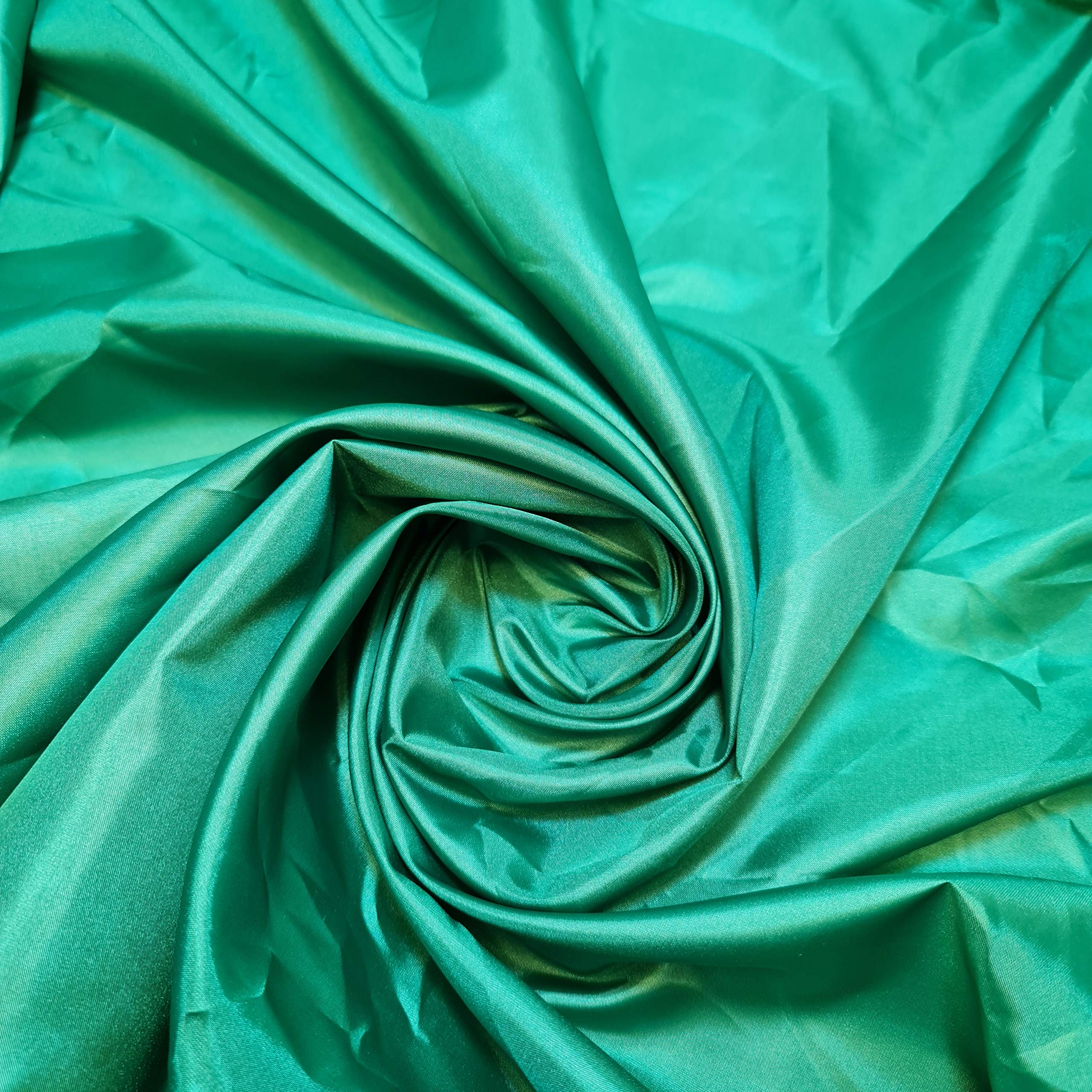Habotai Dress Skirt Jacket Anti Static Lining Decor Fabric 150cm STH Available in 45 Colours (Emerald Green, 2 Meter)