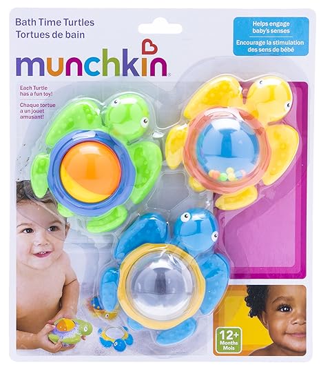 munchkin turtle bath toy