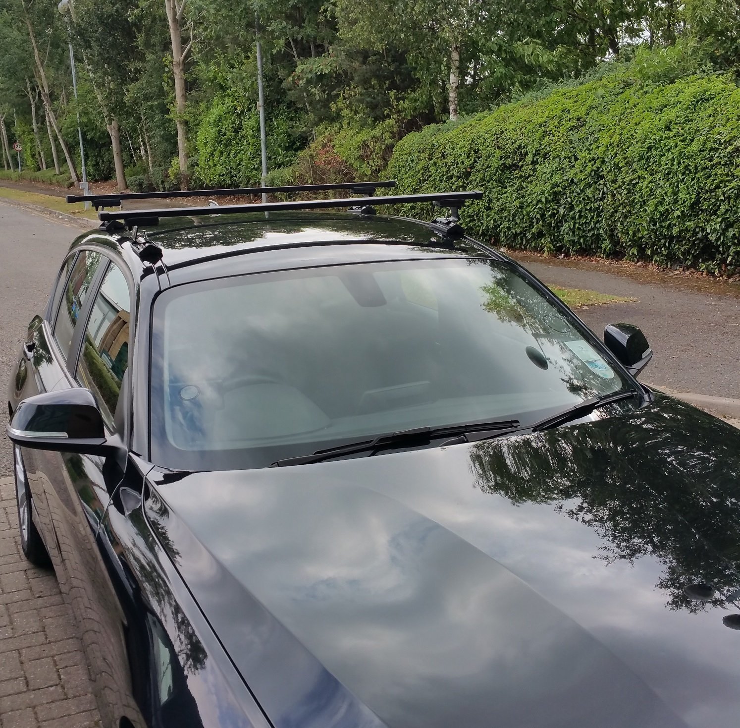 Sturdy Durable Steel Car Roof Bar Rack to fit Ford Fiesta (20032007) 3 Door Amazon.co.uk Car