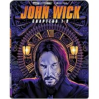 John Wick: Chapters 1-3 [4K + Digital] [Blu-ray]