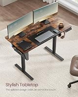 VASAGLE Electric Standing Desk 60x120 cm 72-120 cm 4 Memory Heights view 8