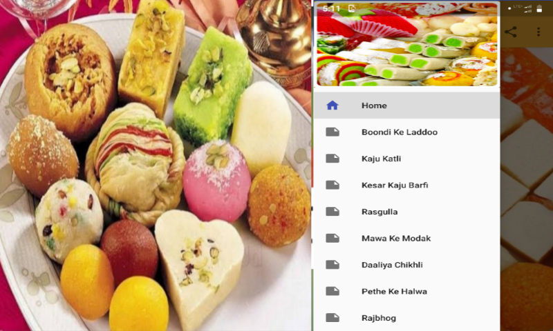 Amazon Com Mithai Recipes In Hindi Appstore For Android