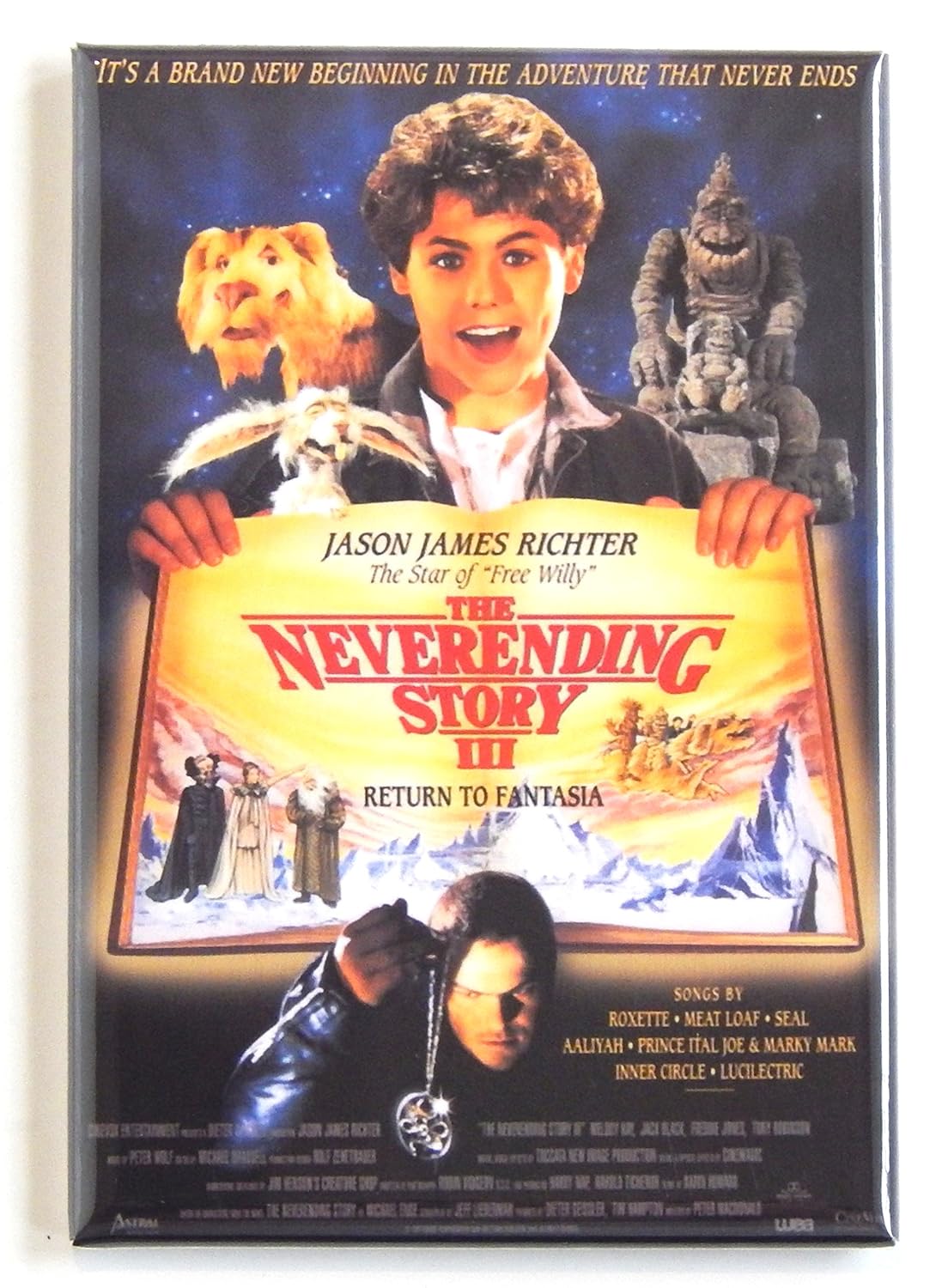 La Historia Interminable 3 Póster de película imán para nevera (2 ...