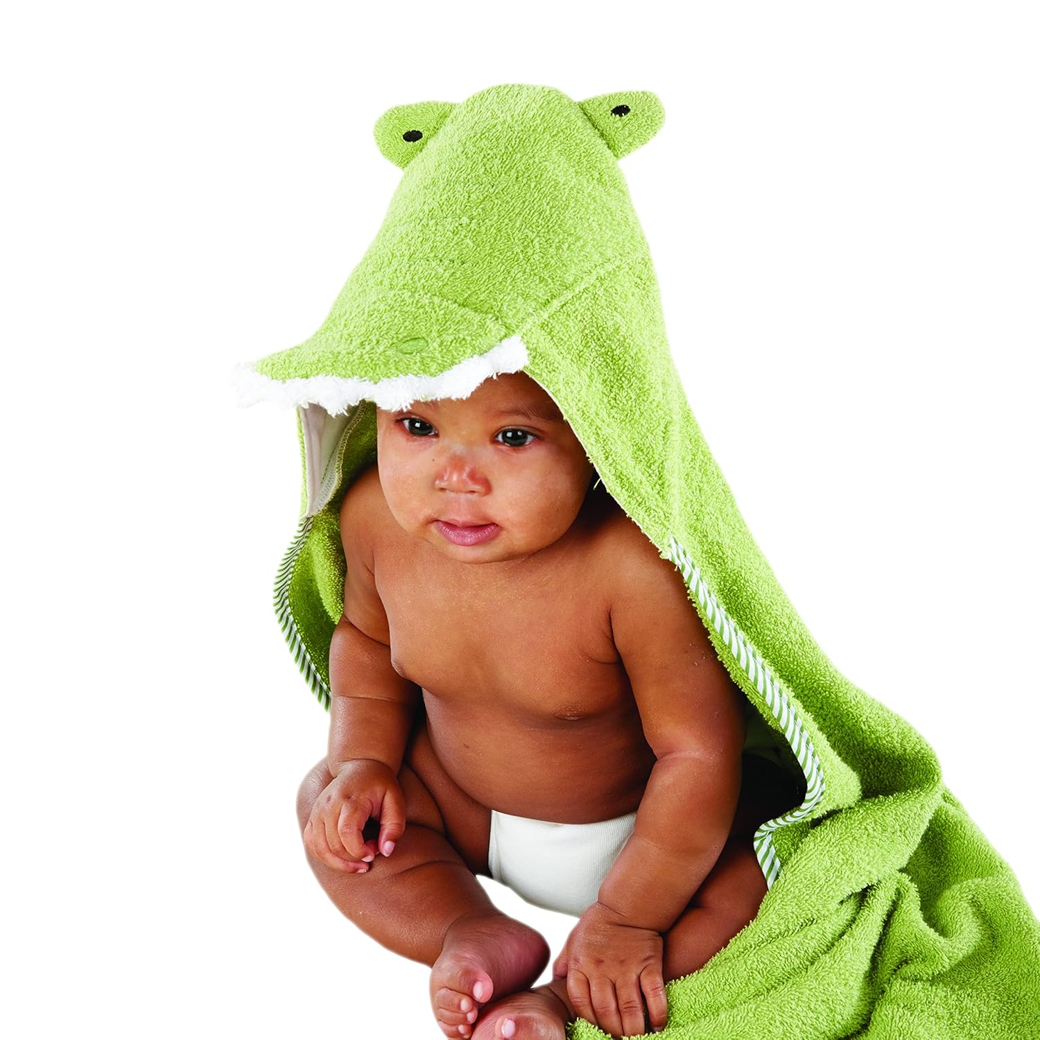 baby aspen hooded towel