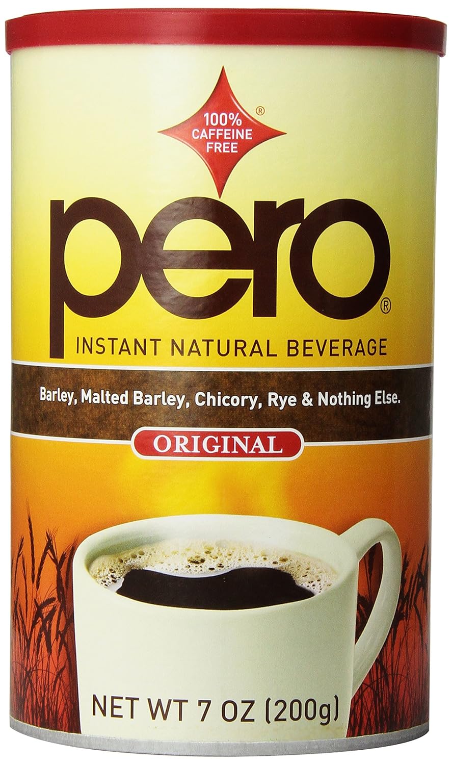 Pero Instant Beverage, 7 Ounce (Packaging may vary) - pack of 4