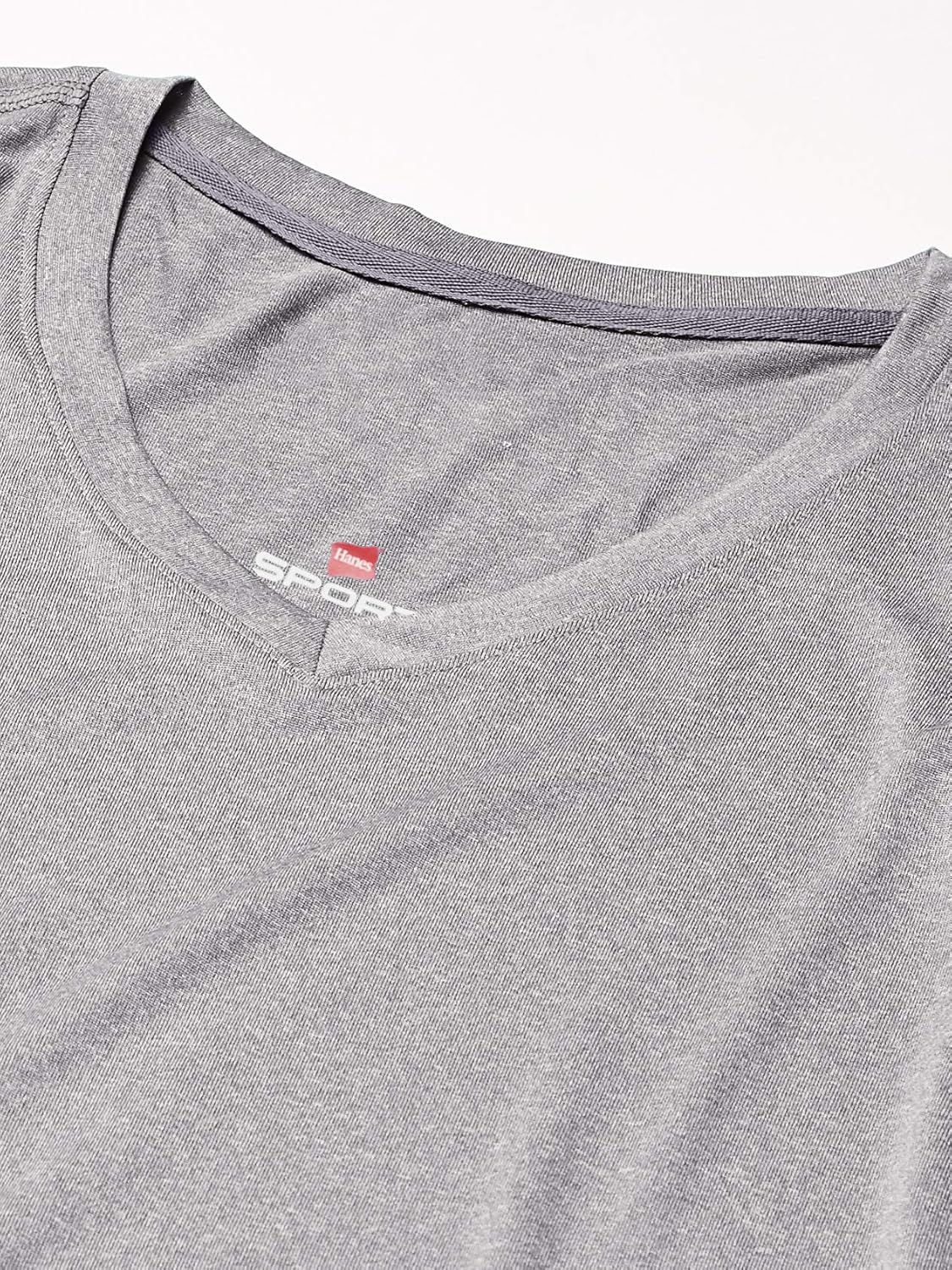 Hanes Sport Women's Cool DRI Performance Long Sleeve V-Neck Tee at  Women’s Clothing store