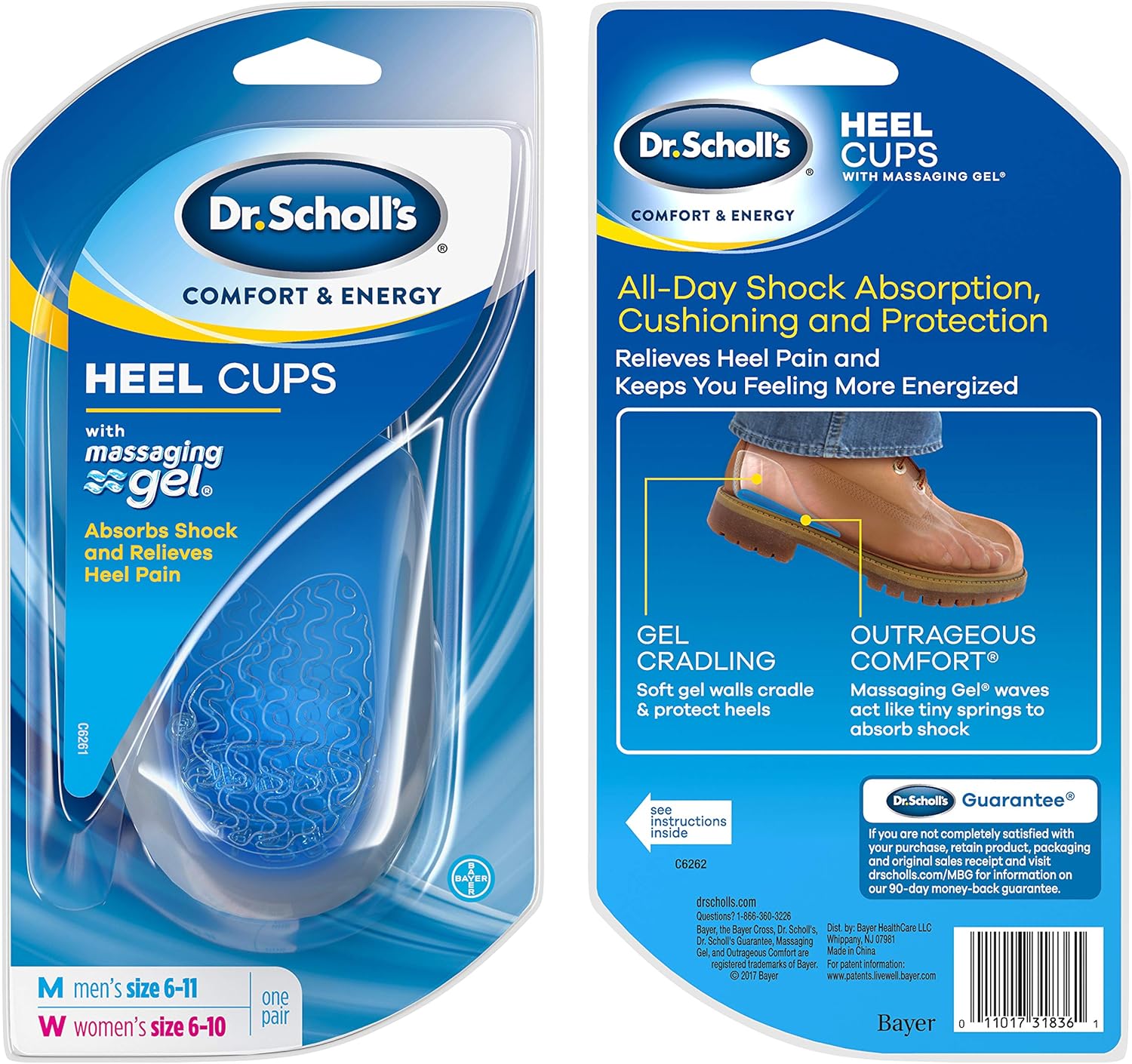 dr scholls heel cups