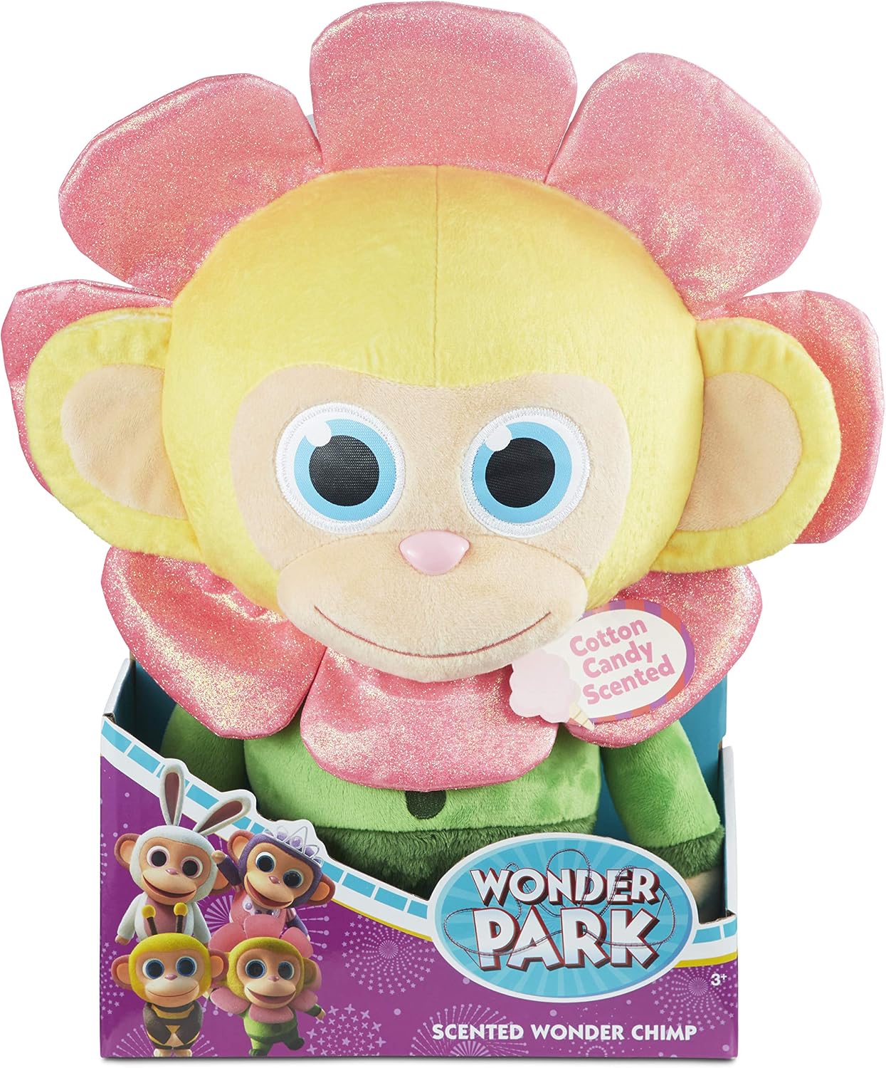 Wonder Park 31069 WonderPark Scented WonderChimp-Flower Kids Toy, multicolor - Image 4