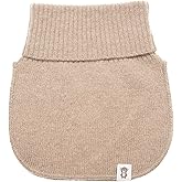 KNITAS Warm Knitted Wool Loop Scarf for Babies, Toddlers | Soft Neck Warmer for Fall & Winter | Beige, Pink, Gray | Ages 0–10