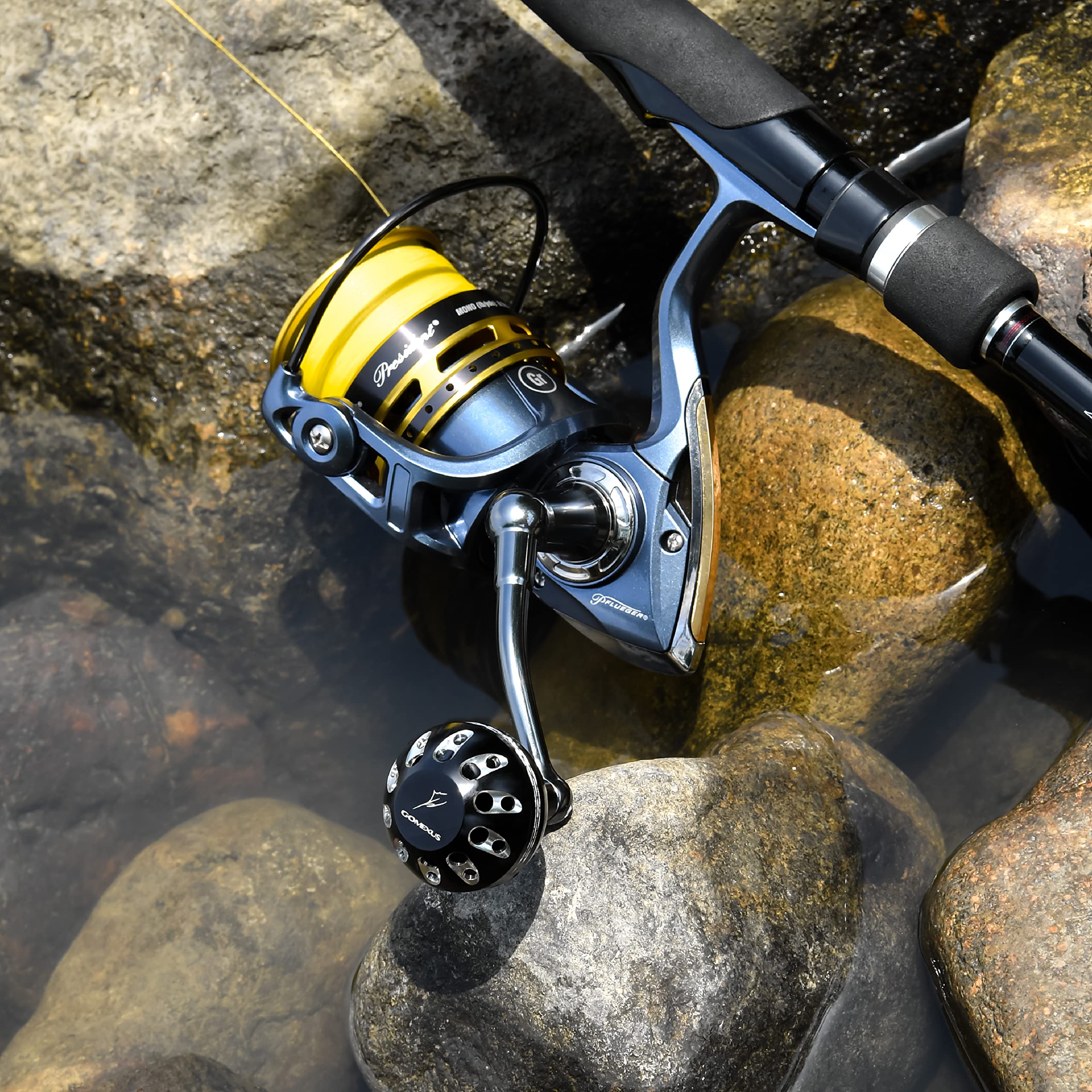 GOMEXUS Power Handle for Pfluger President Spinning Reel 35 40 - view 6