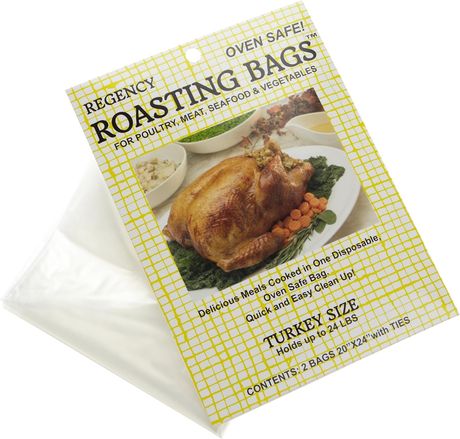 Regency Roasting Bag with Oven Safe Twist Tie, Turkey Size Amazon.ca