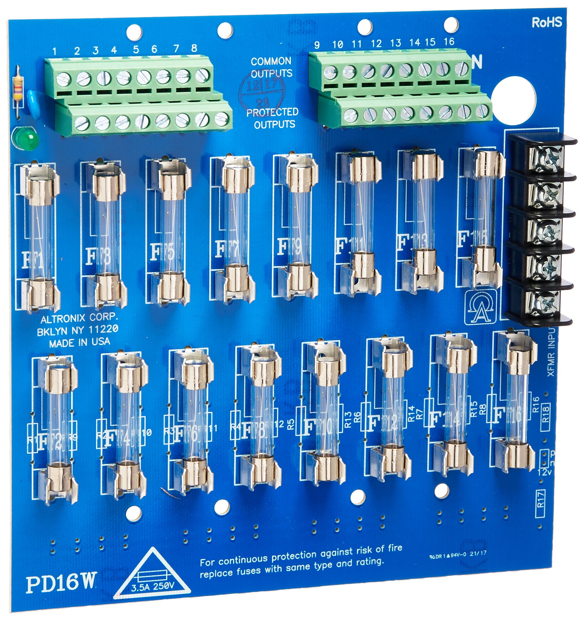 Altronix Power Distribution Module PD16W