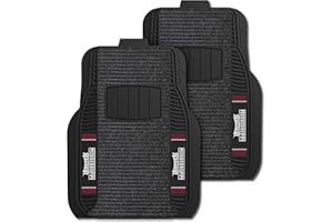 FANMATS NCAA Unisex-Adult 2-pc Deluxe Car Mat Set
