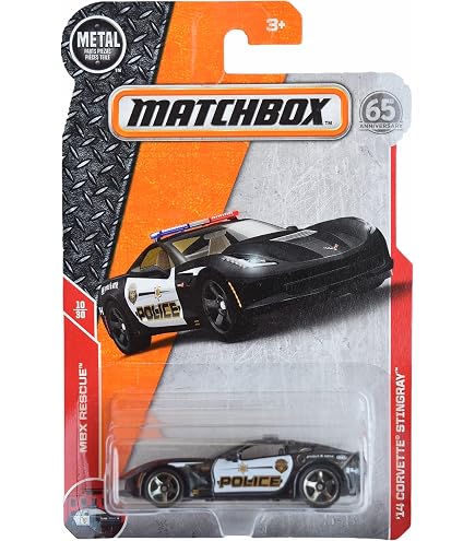 Amazon.com: Matchbox 2020 MBX Highway 2015 Corvette Stingray, Gray