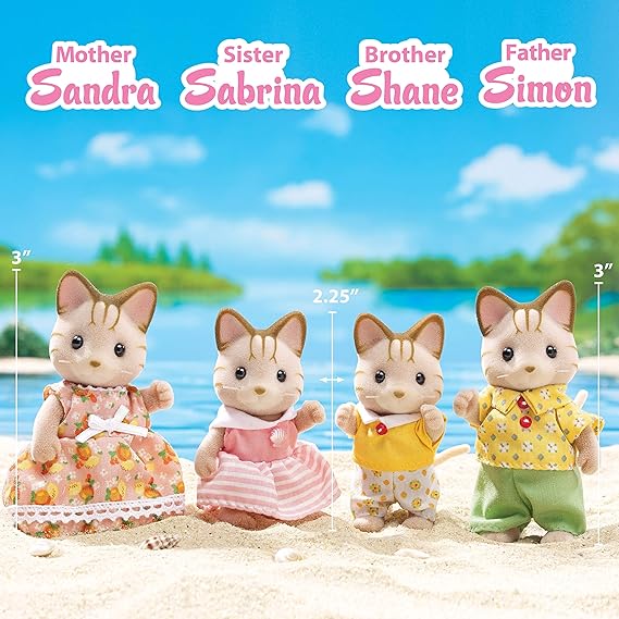 calico critters calico cat family