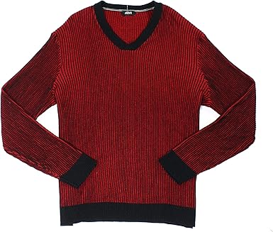 waffle knit mens sweater