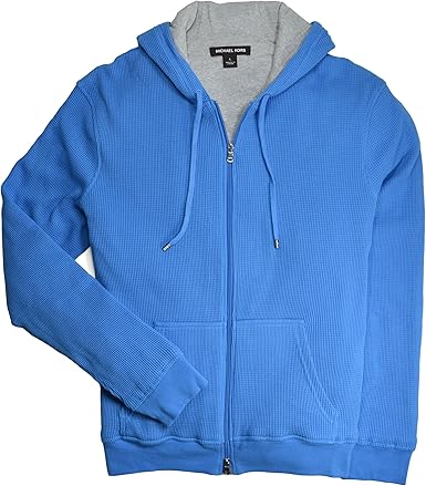 waffle zip up hoodie