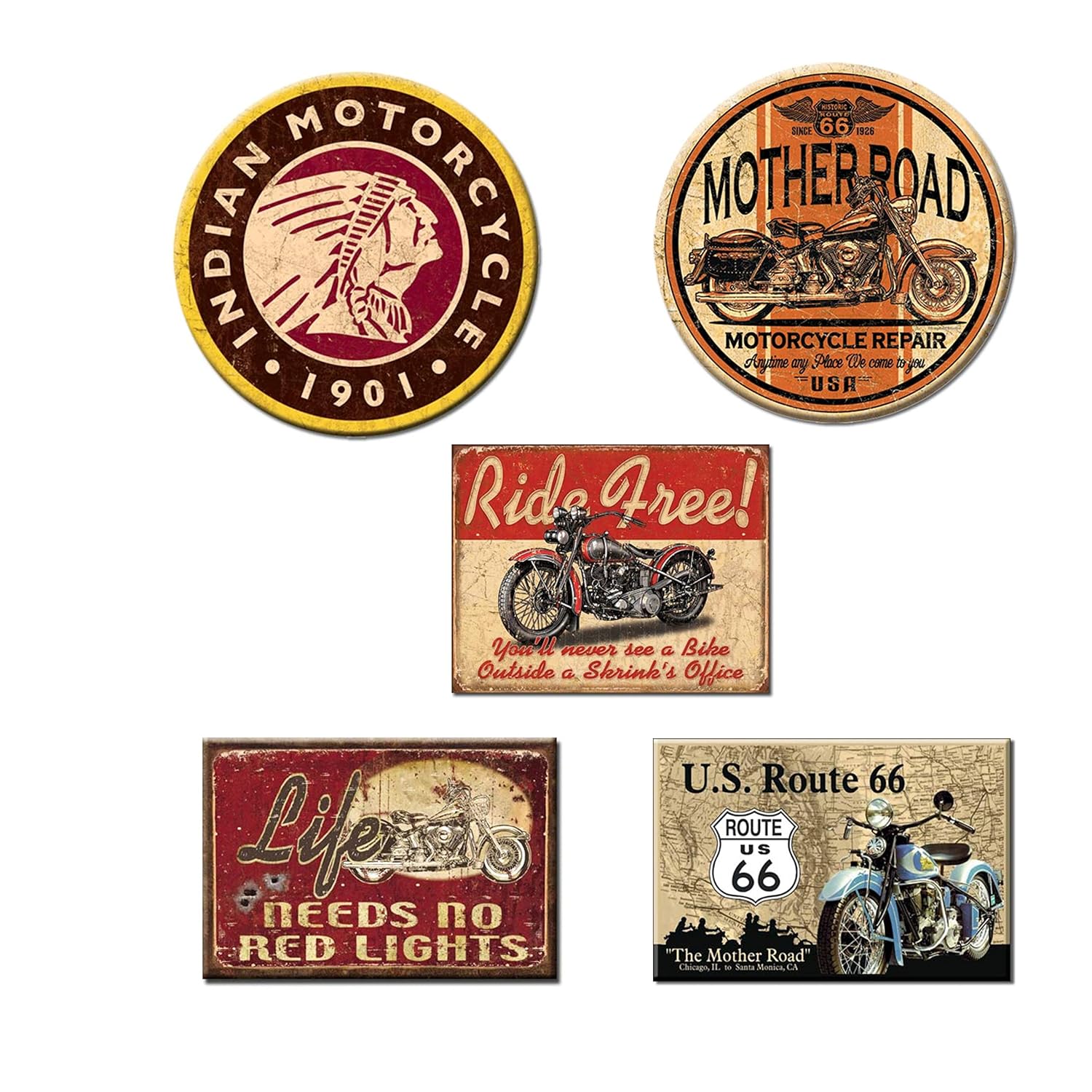 The 10 Best Refrigerator Magnet Motorcycle