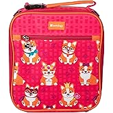 Bentology Kids Insulated Lunch Bag- 2-in-1 Adjustable Strap for Lunchbox Tote or Hands-Free Carry - Waterproof, Leak-Resistant, BPA-Free - Keeps Food Hot or Cold for Hours - Back to School Essential