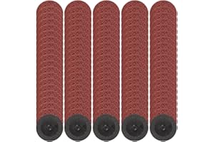 Mixiflor 100 Pcs 2 Inch Sanding Discs, 36 Grit Quick Change Disc with 1/4 inch Holder Surface Conditioning Disc for Die Grind