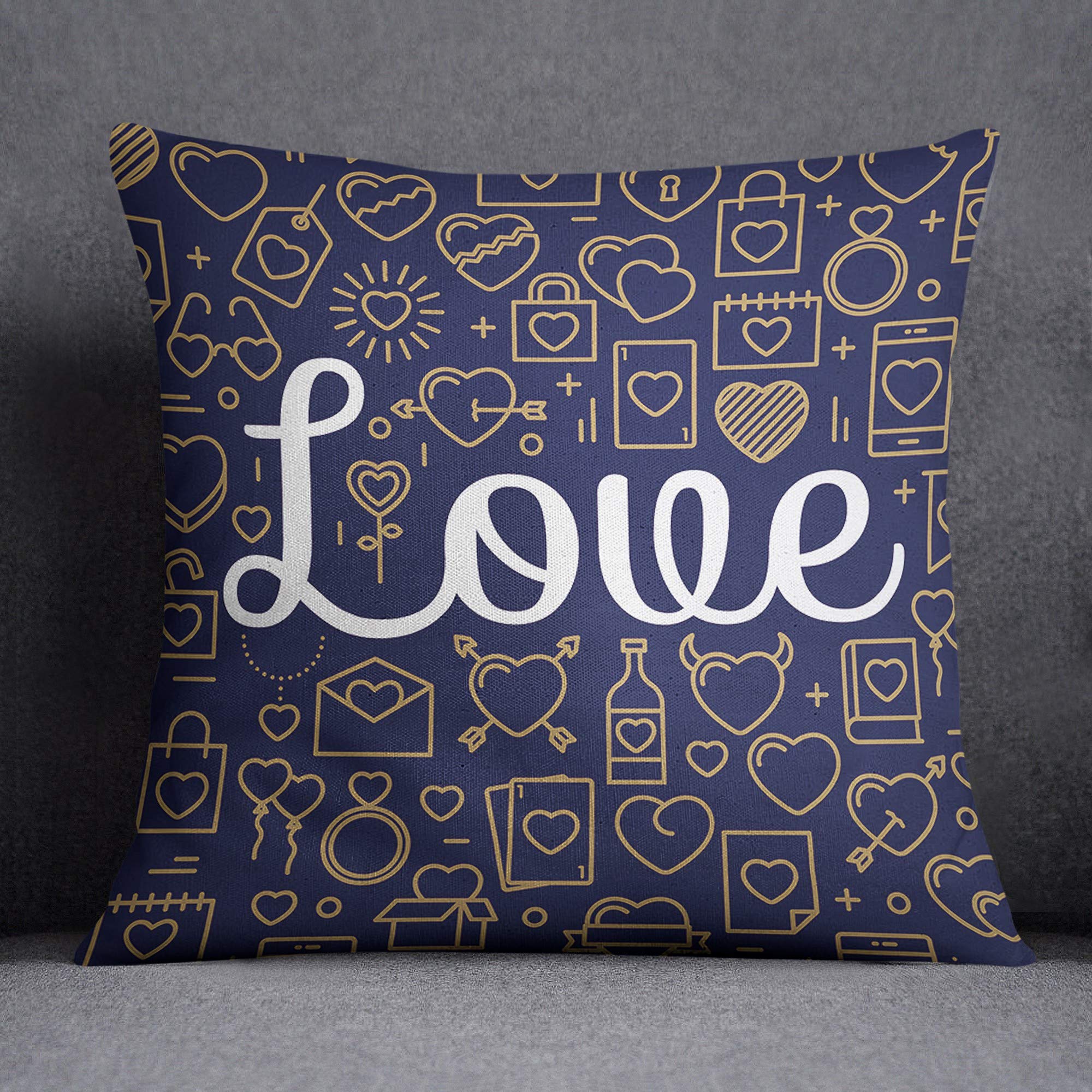 Bonamaison Decorative Cushion Cover, Multi, 45x45