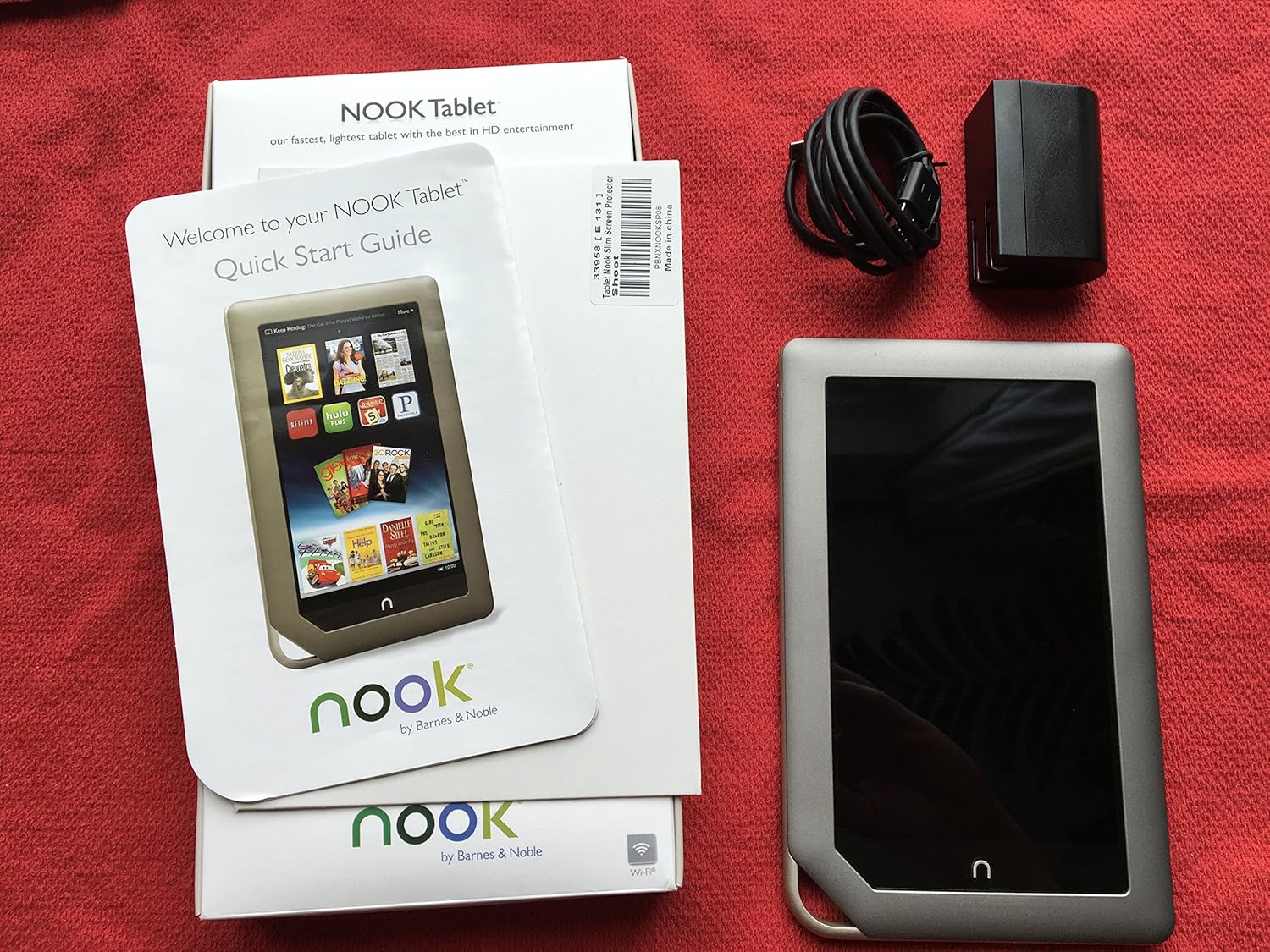 Amazon.com : Barnes & Noble NOOK Tablet 16gb (Color, BNTV250) : Tablet  Computers : Computers & Accessories