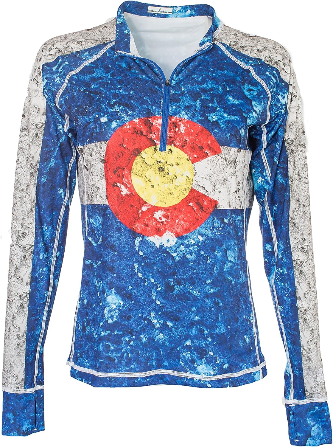 Colorado Flag SPF Clothing Perfect for Enjoying The Outdoors Bold Babe