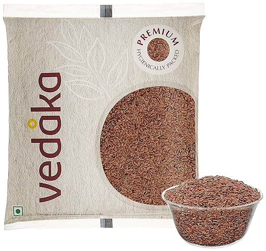 Vedaka Premium Flaxseeds, 500g