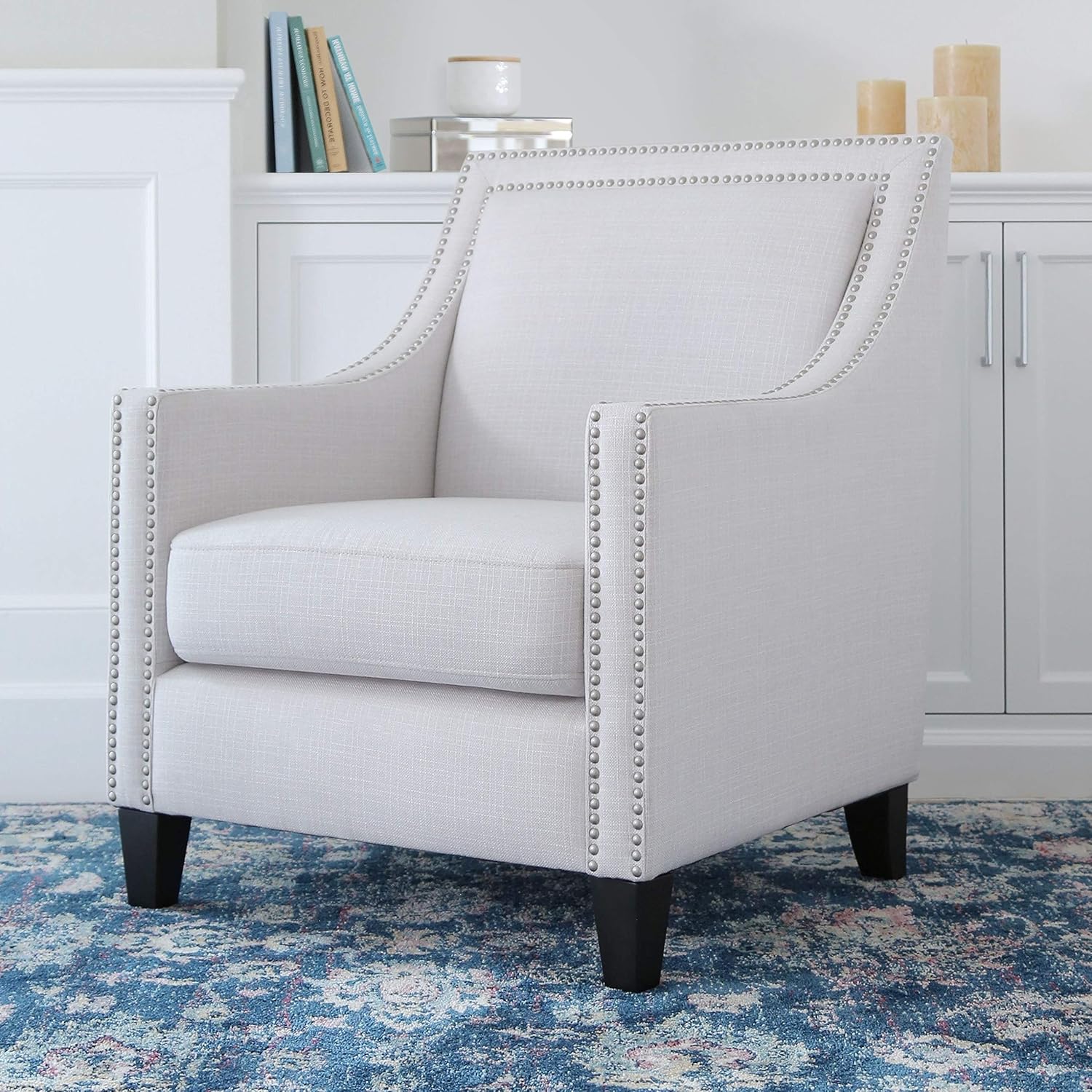 Amazon Com Large Modern Durable Padded Comfortable Club Chair In