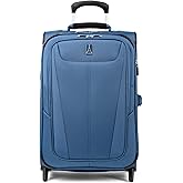 Travelpro Maxlite 5 Softside Expandable Upright 2 Wheel Carry-on Luggage, Lightweight, 21-Inch - Ensign Blue