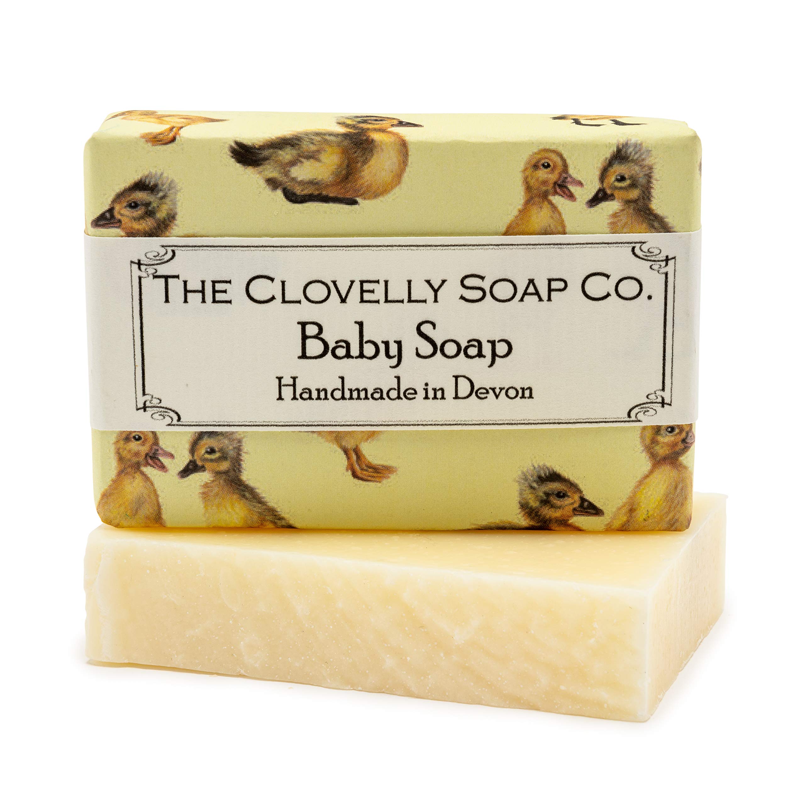 Clovelly Soap Co Natural Handmade Baby & Toddler Soap Bar 100g