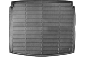 VEVOR Cargo Mat Compatible with Ford Bronco Sport 2021 2022 2023 2024, Precise Fit Trunk Mat, 3D Scanning Durable TPE Trunk Protector Replacement, Black (1PCS)