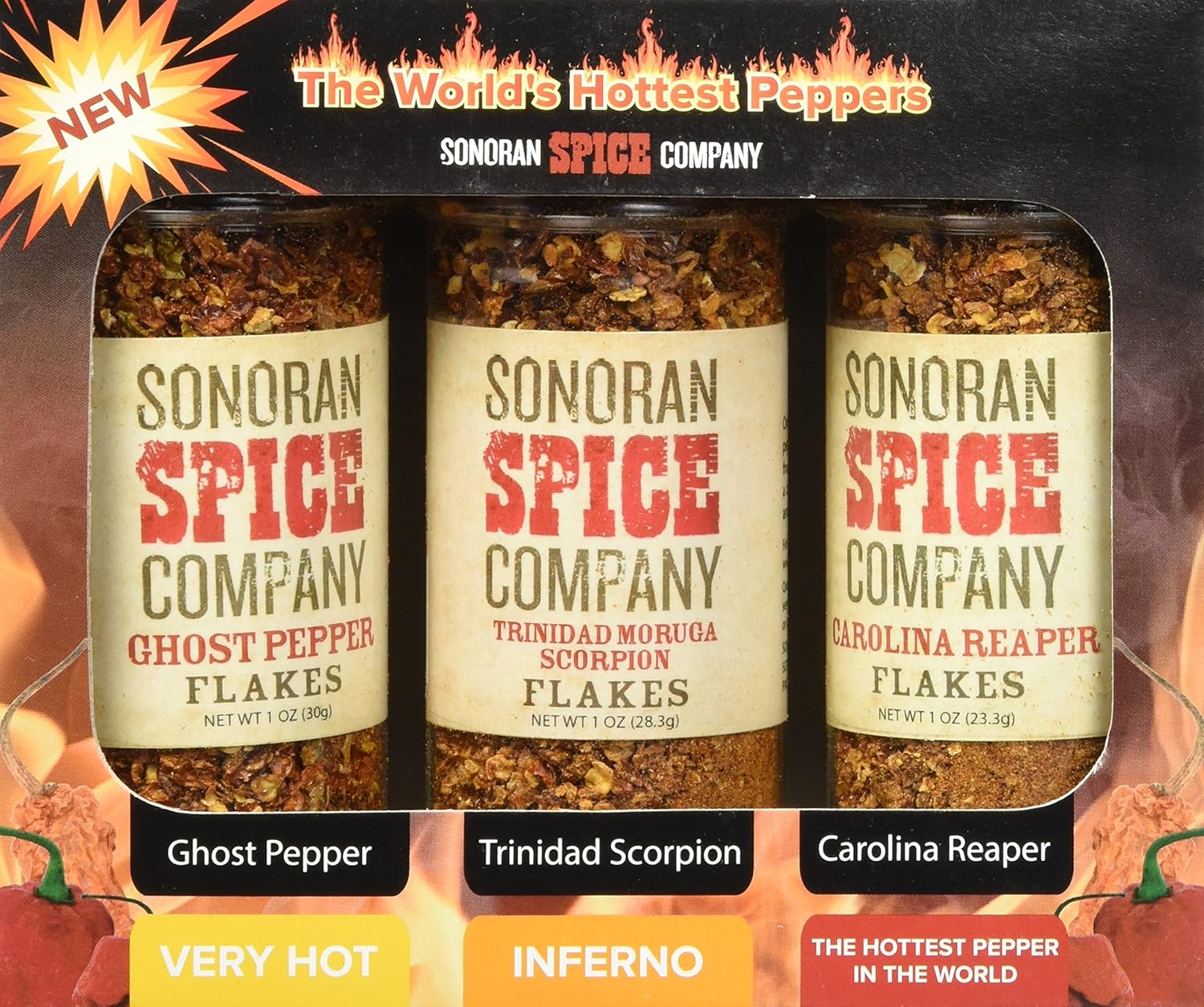 Amazon Com Sonoran Spice Carolina Reaper Trinidad Scorpion
