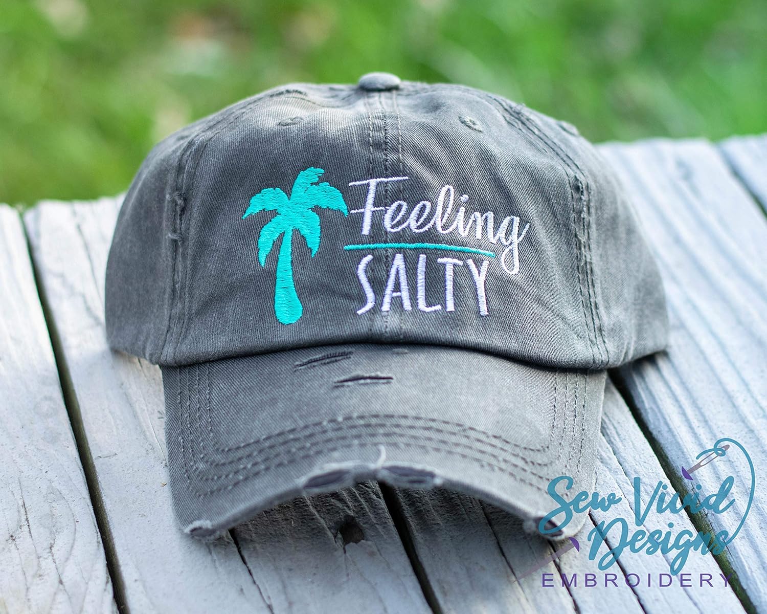 salty baseball cap