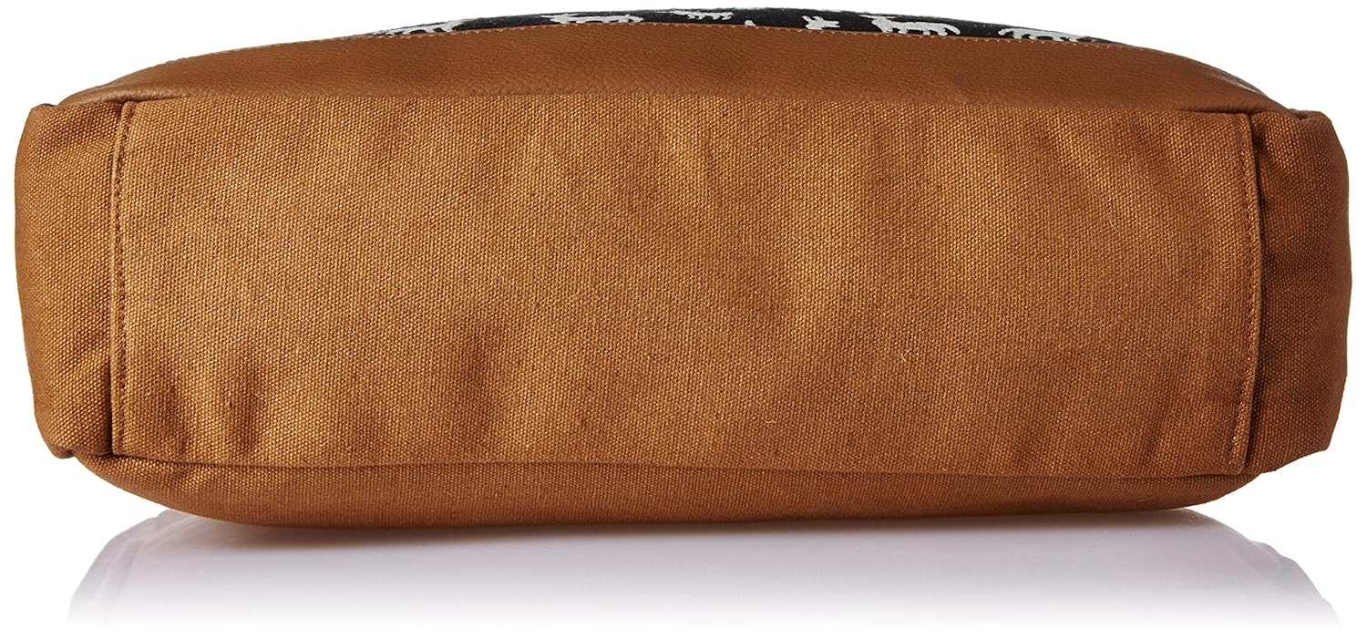 kanvas katha women's tote bag (tan) ()